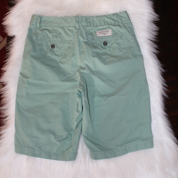 Polo Ralph Lauren, mint green Bermuda  shorts - Picture 2 of 7
